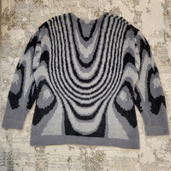 Fucking Awesome Acid Hairy Cardigan Black - Picture 2 of 5